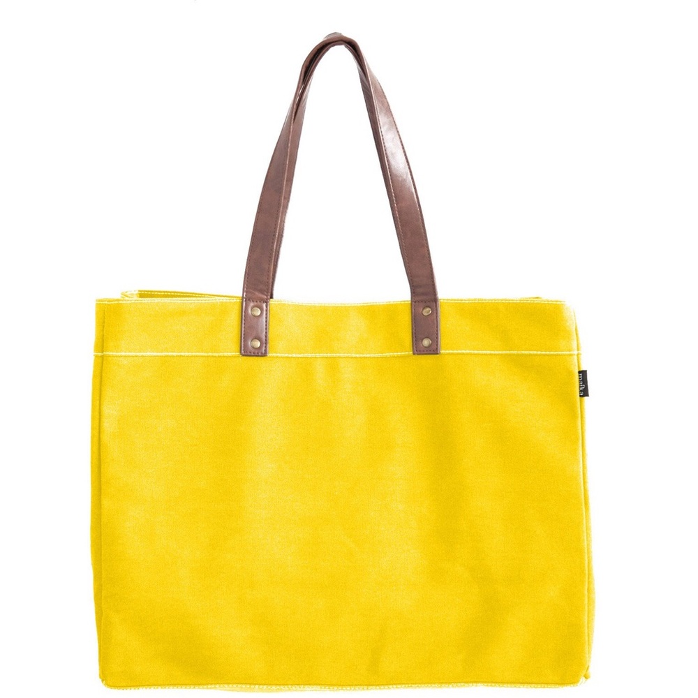 Waxed Canvas Carryall Tote